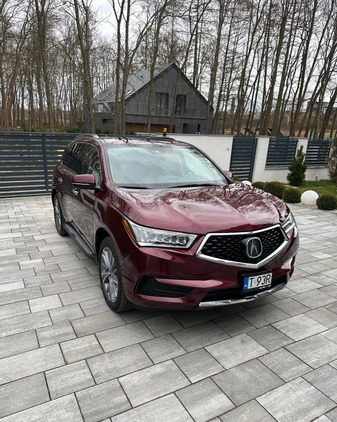 Acura MDX cena 169000 przebieg: 93000, rok produkcji 2018 z Kraków małe 497